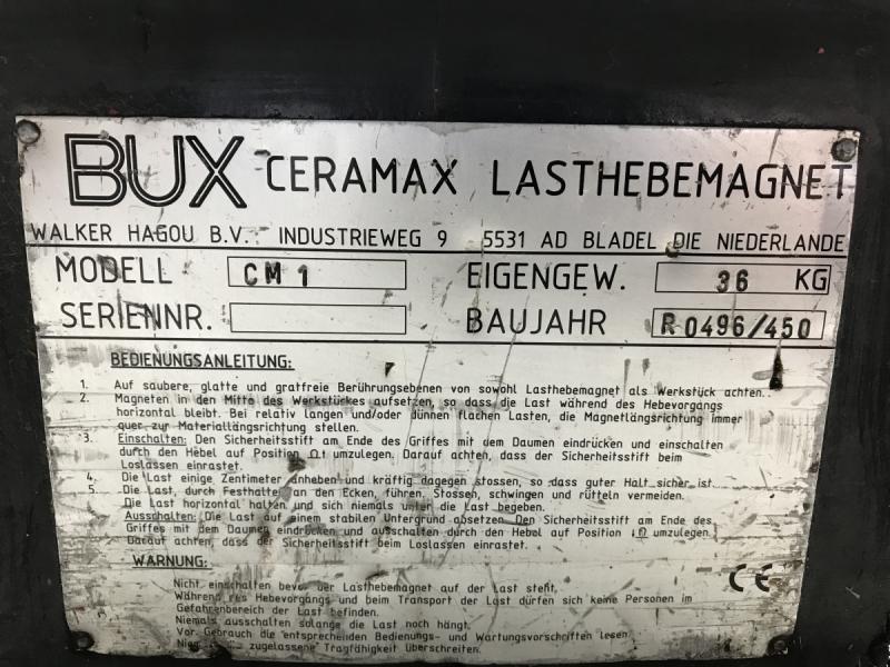 Lasthebemagnet, Kranmagnet, Hebemagnet, mech. schaltbarer Hubmagnet, mechanischer Lastmagnet
