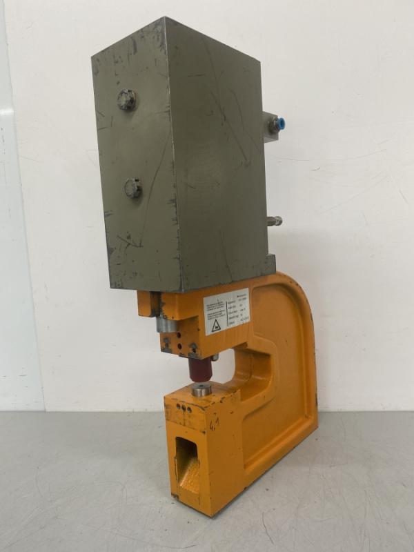 Pneumatik-Locheinheit, Druckluftstanzbügel, Stanzbügel, Stanzeinheit, Pneumatik-Kraftzylinder