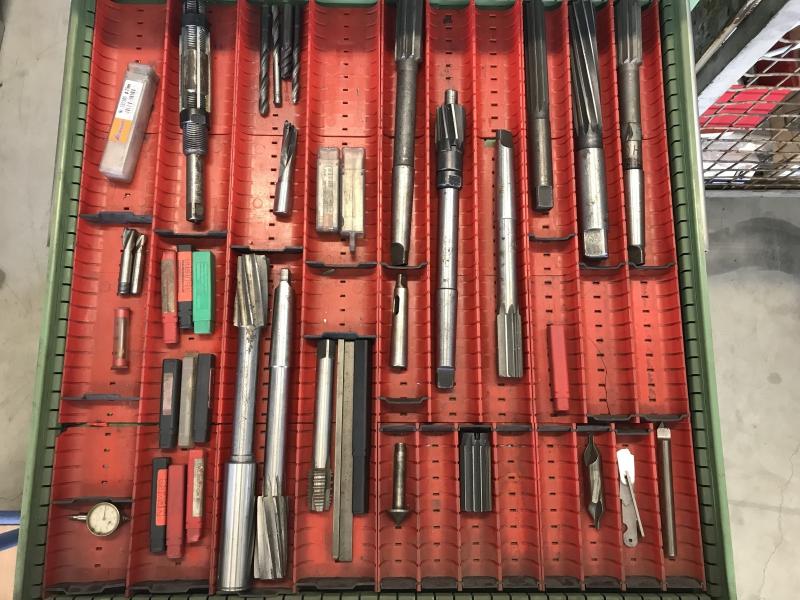 Posten Reibahlen und verstellbare Reibahle, Aufsteckreibahle mit MK-Schaft (über 40 Stück)