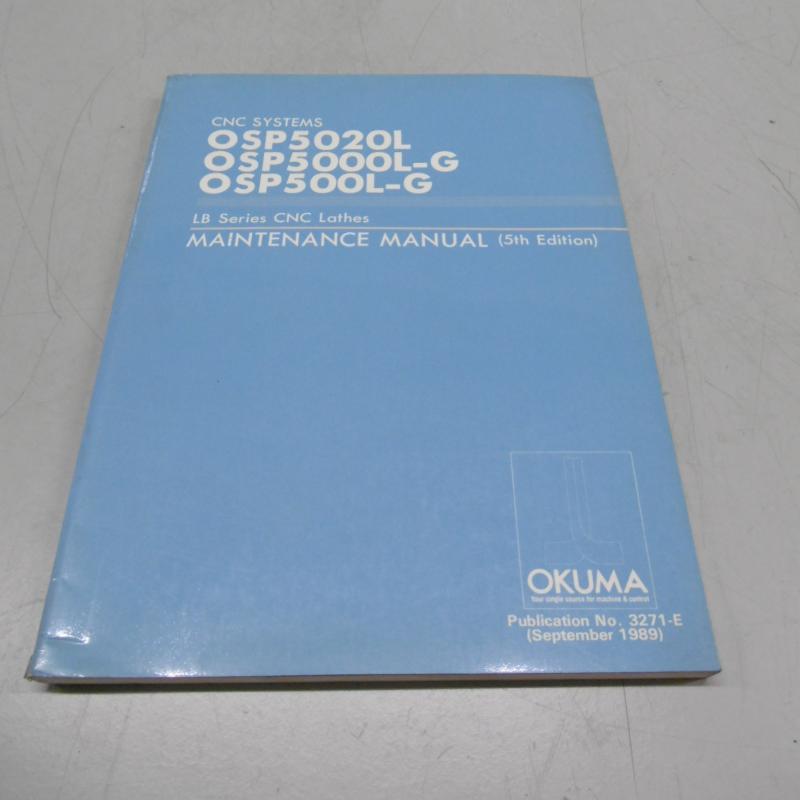Betriebsanleitung für Drehmaschine OKUMA CNC Lathe LB15 bestehend aus 6 Büchern,  Handbuch