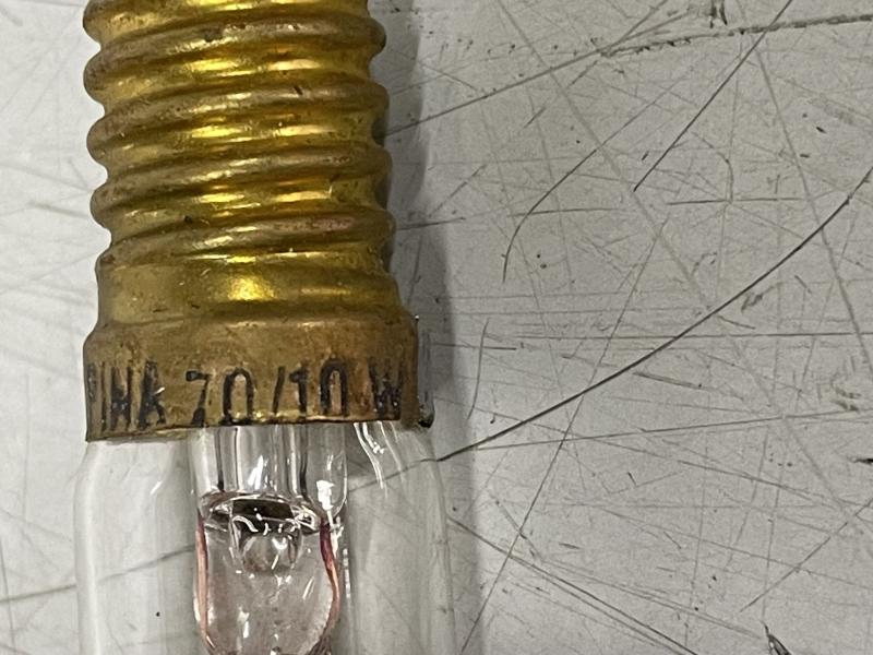 Glühbirne 70 Volt, 10 Watt, Birne, Leuchtmittel, Lampe, Spezialbirne, Speziallampe