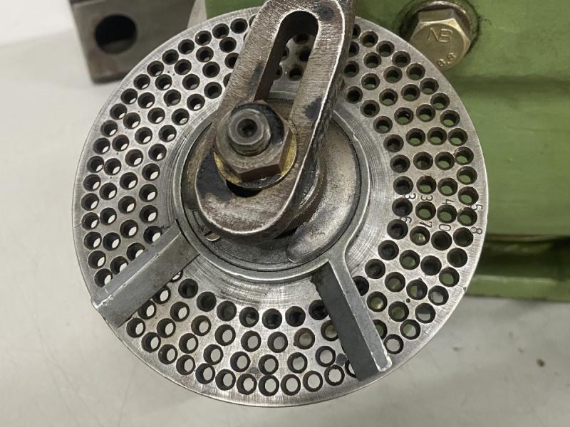 Teilapparat mit Gegenlager Teilapparat mit Gegenlager