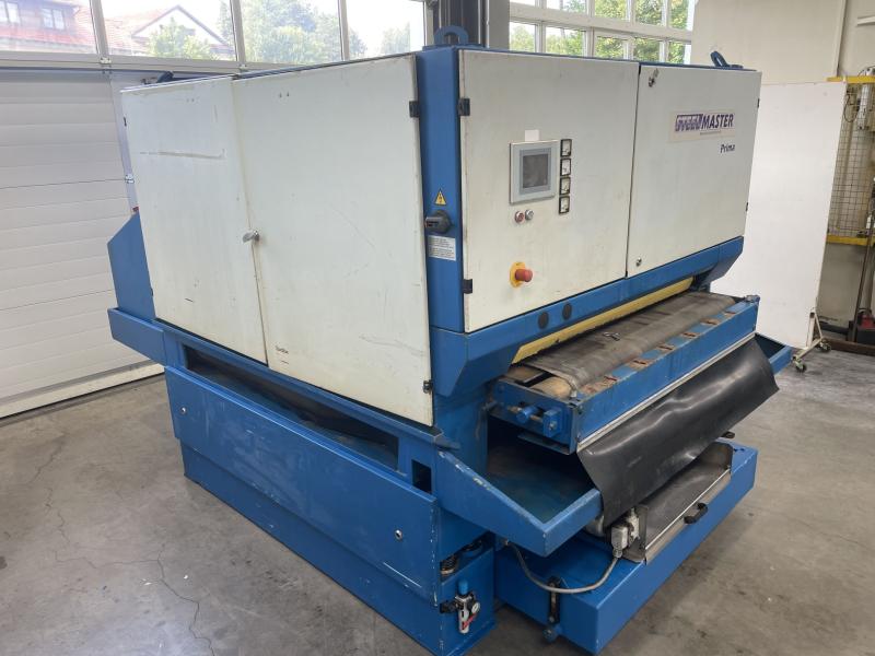 Band-Flächenschleifmaschine, Breitbandschleifmaschine, Blech-Bürstenentgratmaschine