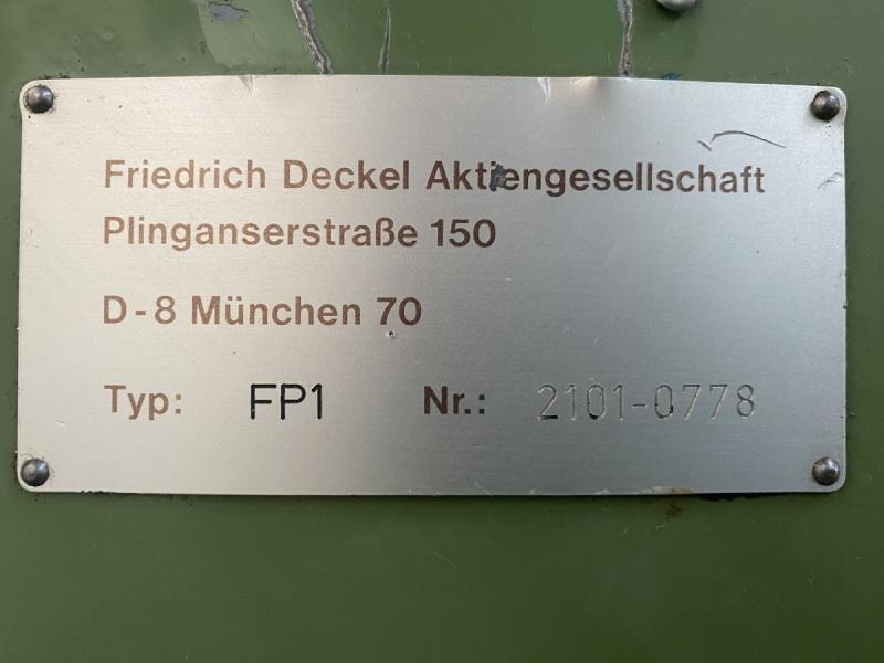 Univ. Werkzeugfräsmaschine Univ. Werkzeugfräsmaschine