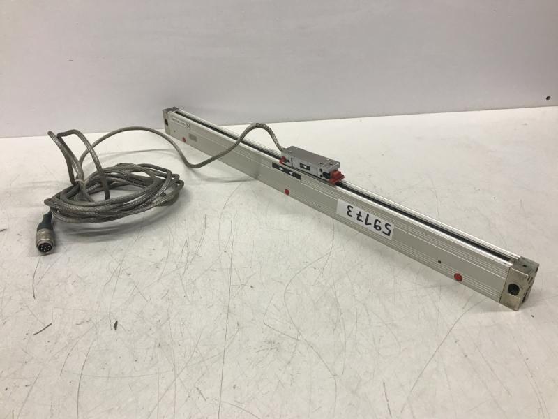 Glasmaßstab, inkrementales Längenmesssystem, Linear Scale, Linear Encoder, Maßstab mit Glaslineal für Positionsanzeige