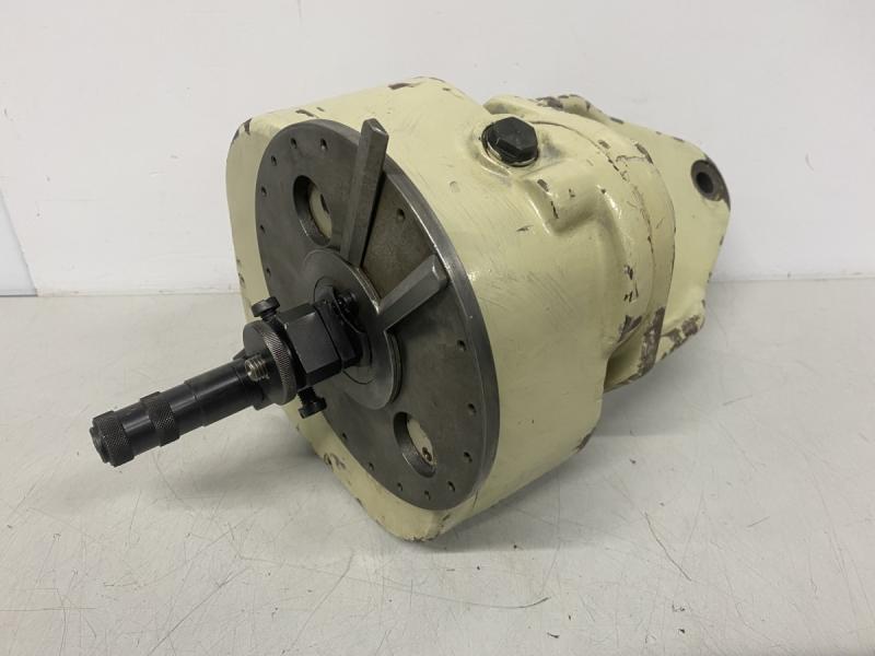 Rundteiltisch, Rundtisch mit mechanischem Antrieb und mit Kurbel und Skala