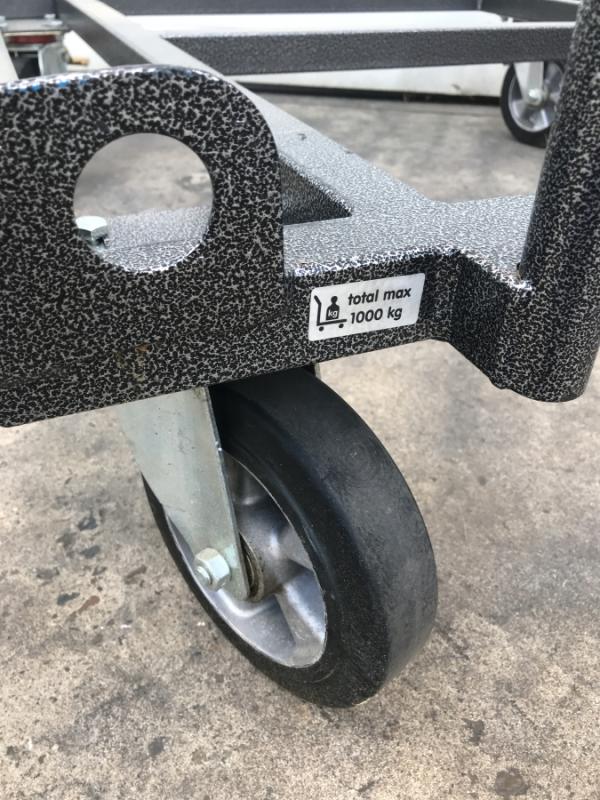 Transportwagen, Plattformwagen für Europaletten Palettenroller, Palettenfahrgestell, Palettenwagen