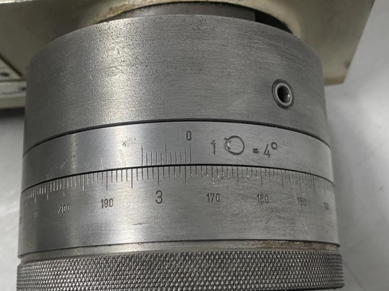Rundtisch mit mechanischem Antrieb, Teiltisch, Teilapparat