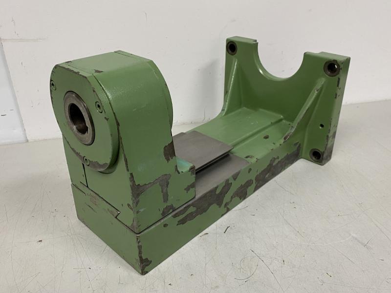 Gegenlager zum Horizontalfräsen, Lagerbock mit Stützlager für lange Fräsdorne, Horizontalbarbeitung