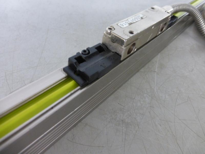 Absolutes Induktives Messsystem, Glasmaßstab, inkrementales Längenmesssystem, Linear Scale, Maßstab mit Glaslineal für Positionsanzeige