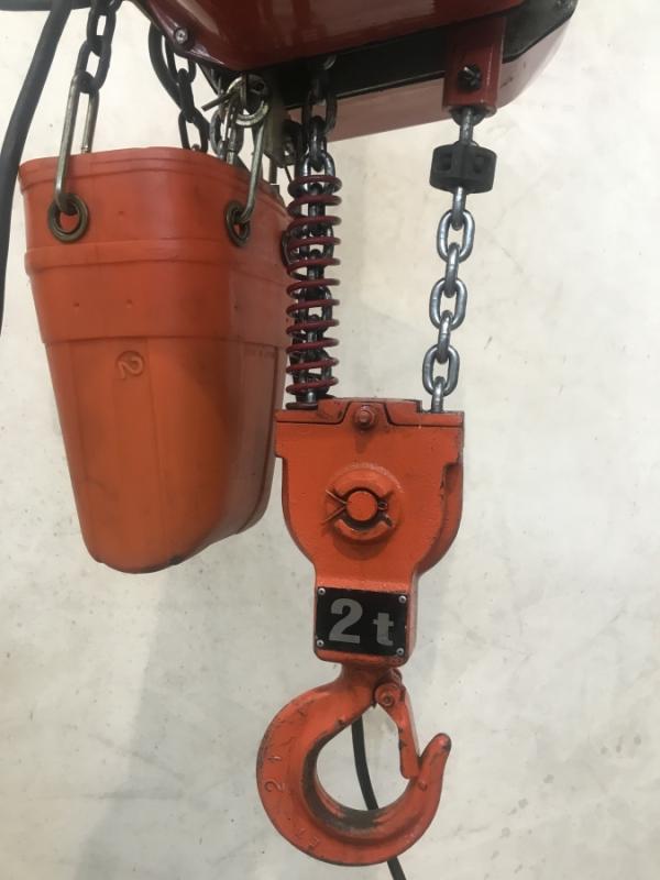 E-Kettenzug, Elektro Hubwerk, Kran 2000 kg