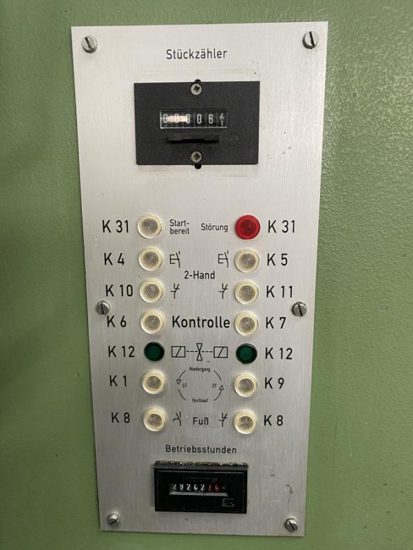 Einständer - Exzenterpresse