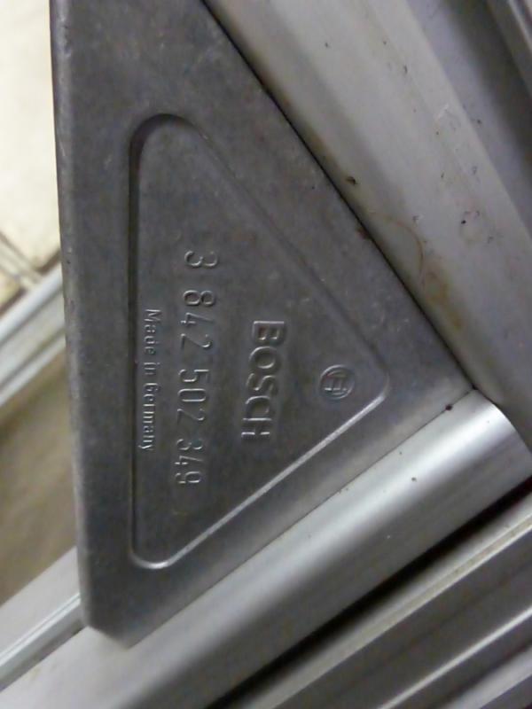 Wendetisch 180° Rasttisch, Drehtisch mit Unterbau aus Aluminium Systemprofil 