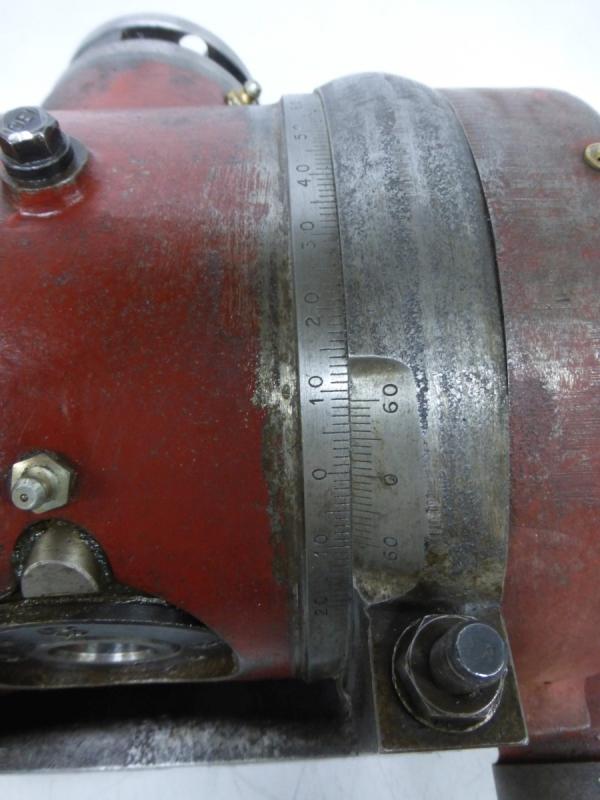 Teilapparat mit Kurbel und Lochscheibe