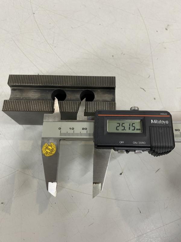 4 Satz Aufsatzbacken, Futterbacken für 3-Backen Kraftspann-Drehfutter