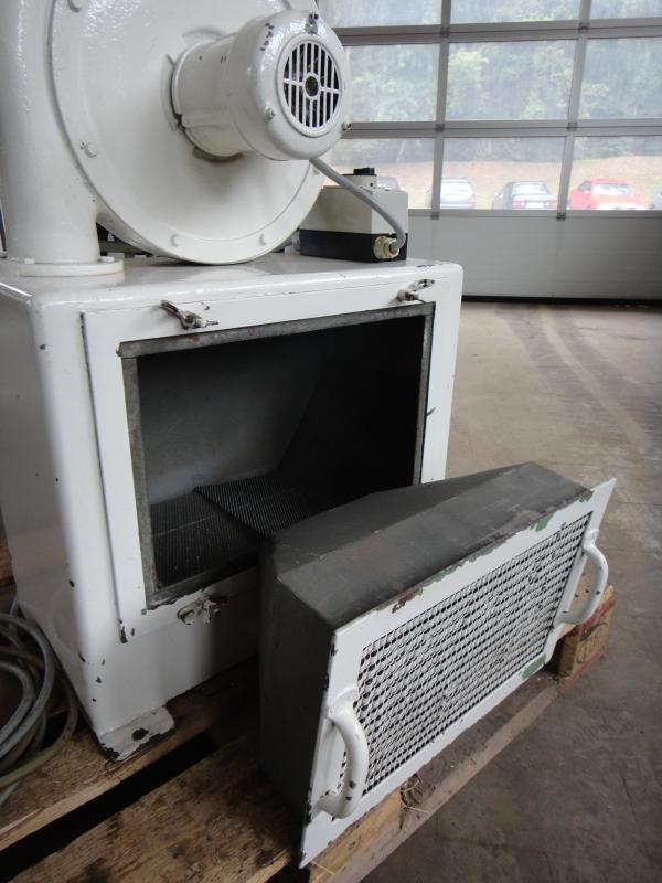 Filter-Absaugung mit Radialventilator, Staubabsaugung, Lüfter