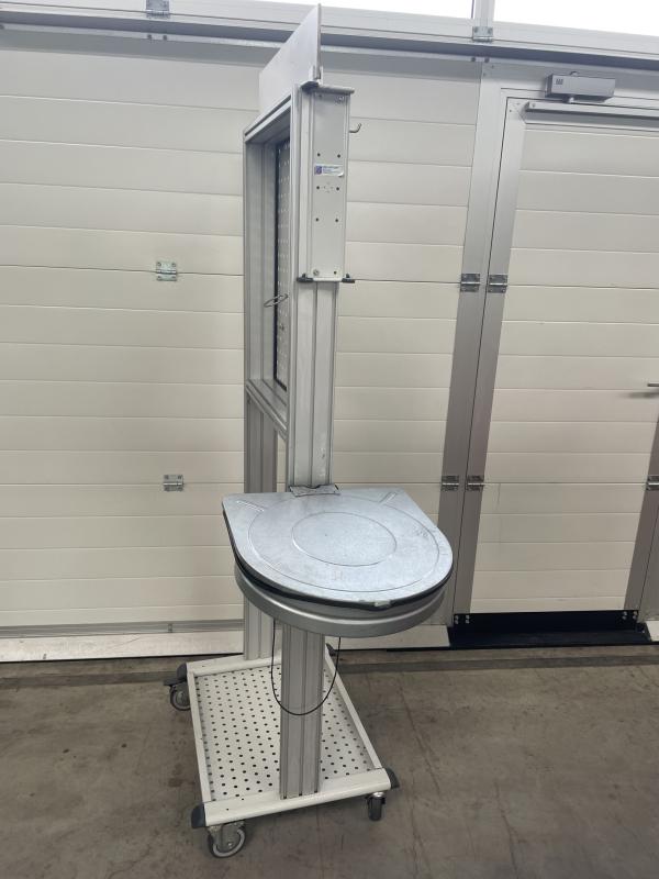 Wartungsstation für Ordnung und Sauberkeit, Reinigungsstation mit Müllsackhalter