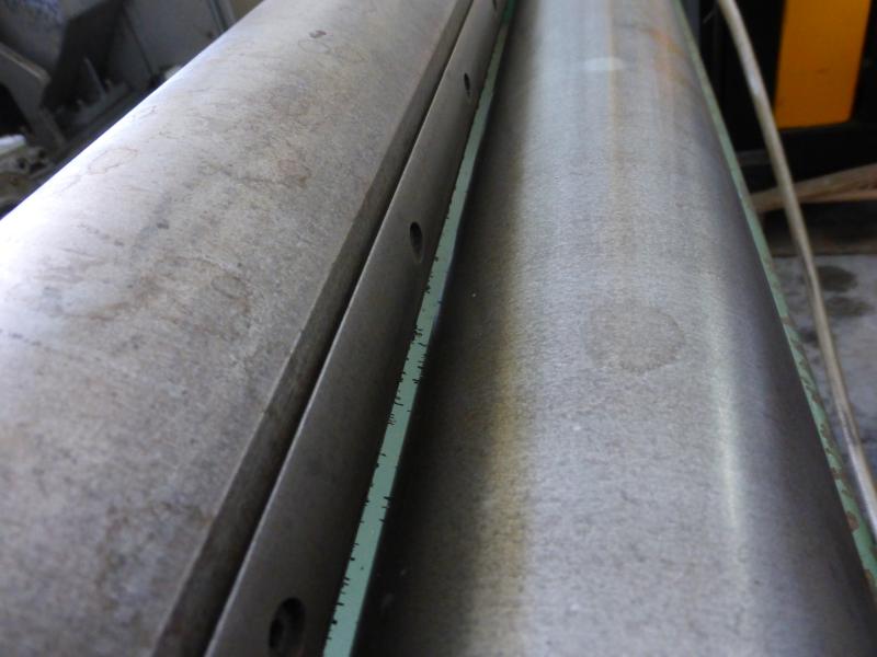 Pneumatische Falzanbiegemaschine, Falzmaschine zur Blechfalz Vorbiegung