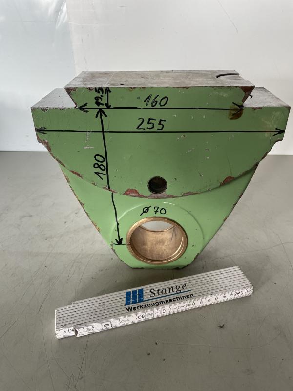 Gegenlager für Fräsmaschine mit Schwalbenschwanzführung, zum Horizontalfräsen