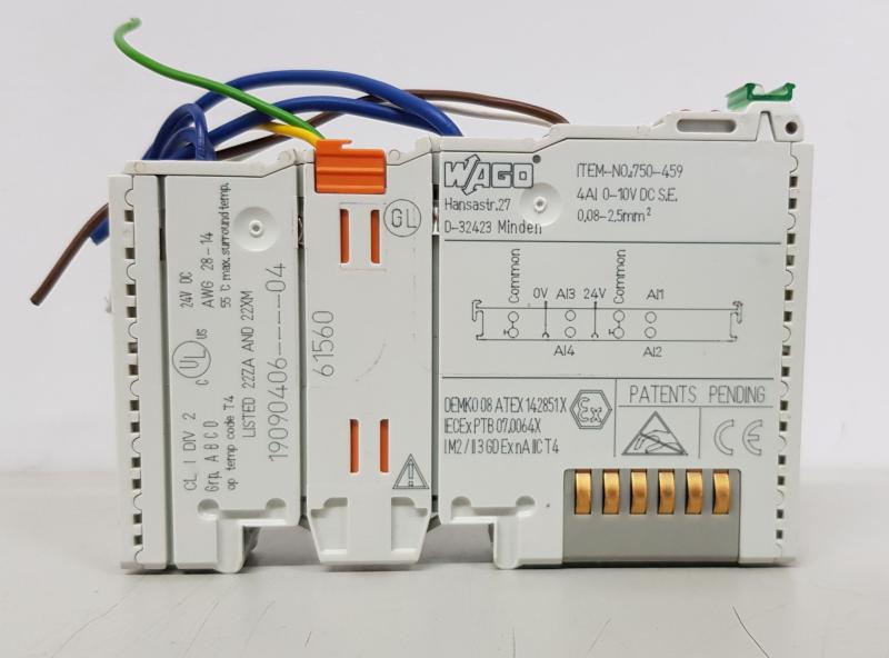 I/O System Module 4-Kanal-Analogeingang; DC 0 - 10 V