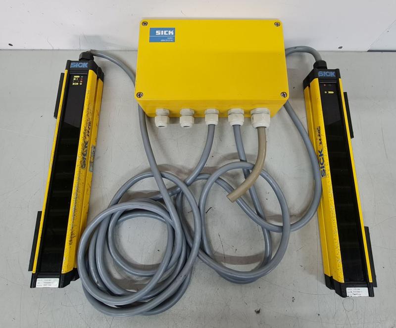 Mehrstrahl- Sicherheits- Lichtschranken Set, Lichtvorhang Kontrolle mit Sender und Empfänger