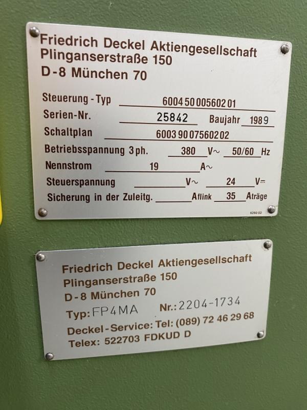 CNC Fräsmaschine, Werkzeugfräsmaschine mit Handrädern und Bahnsteuerung GRUNDIG Contur 2