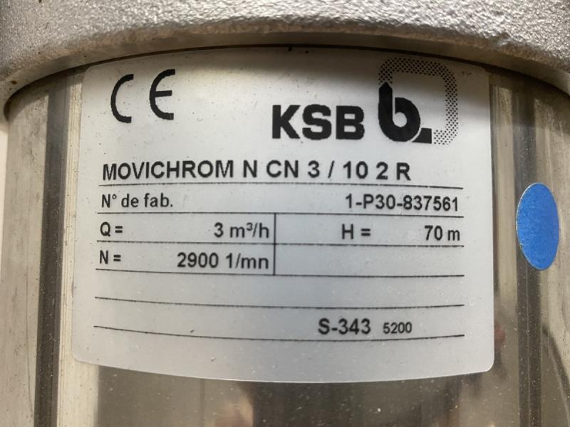 Vertikale mehrstufige Hochdruckkreiselpumpe