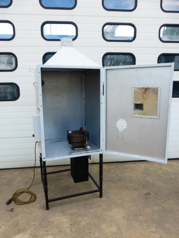 Schweißdrehtisch - Schweißdrehvorrichtung mit Umhausung