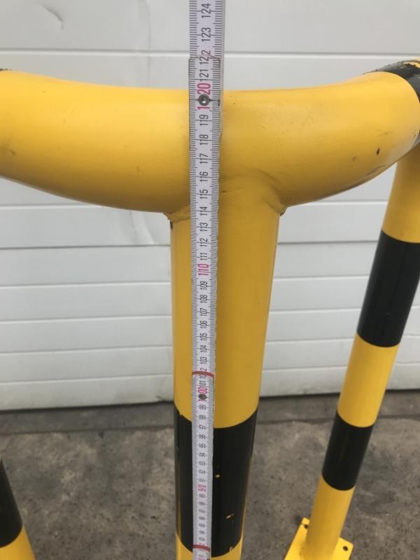 Rammschutz-Eckbügel, Anfahrschutz, Kantenschutz, Rammschutzbügel, Schutzwinkel, Säulenschutz für Regal, Abweiserecken