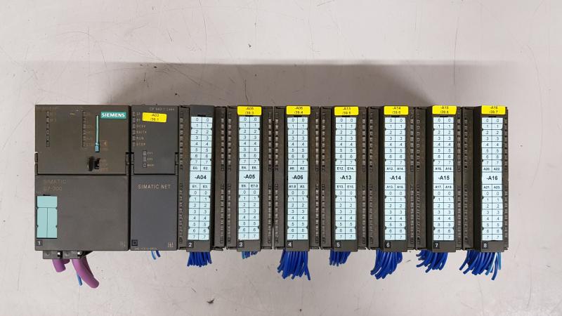 SPS Speicherprogramierbare Steuerung mit I/O Modulen und Ethernet (LAN) Anschluss