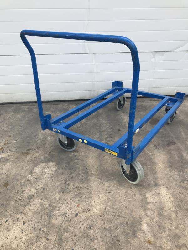 Transportwagen, Plattformwagen für Europaletten Palettenroller, Palettenfahrgestell, Palettenwagen
