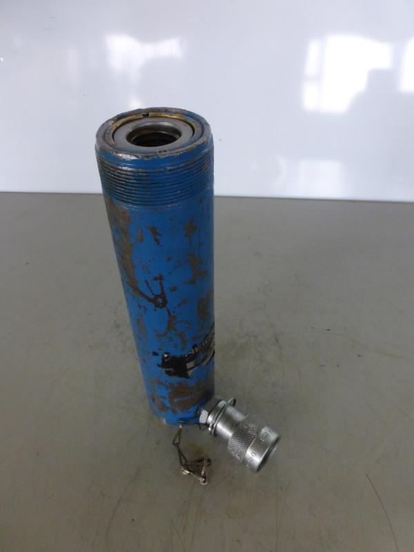 Einfachwirkender Hydraulikzylinder mit Federrückzug, Hydraulikstempel, Lukaszylinder, Maschinenheber