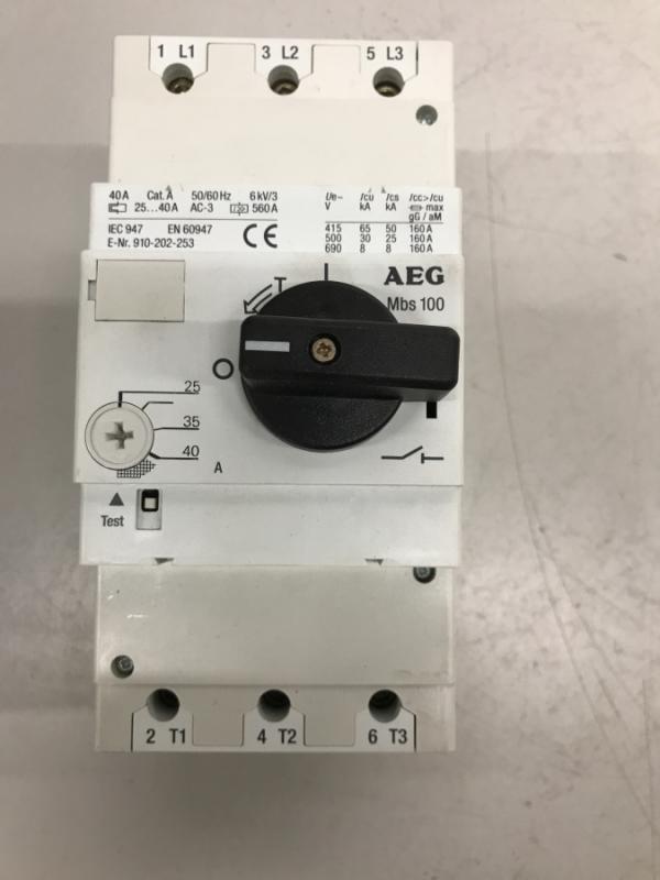 Leistungsschalter, Motorschutzschalter 