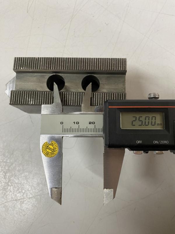 4 Satz Aufsatzbacken, Futterbacken für 3-Backen Kraftspann-Drehfutter