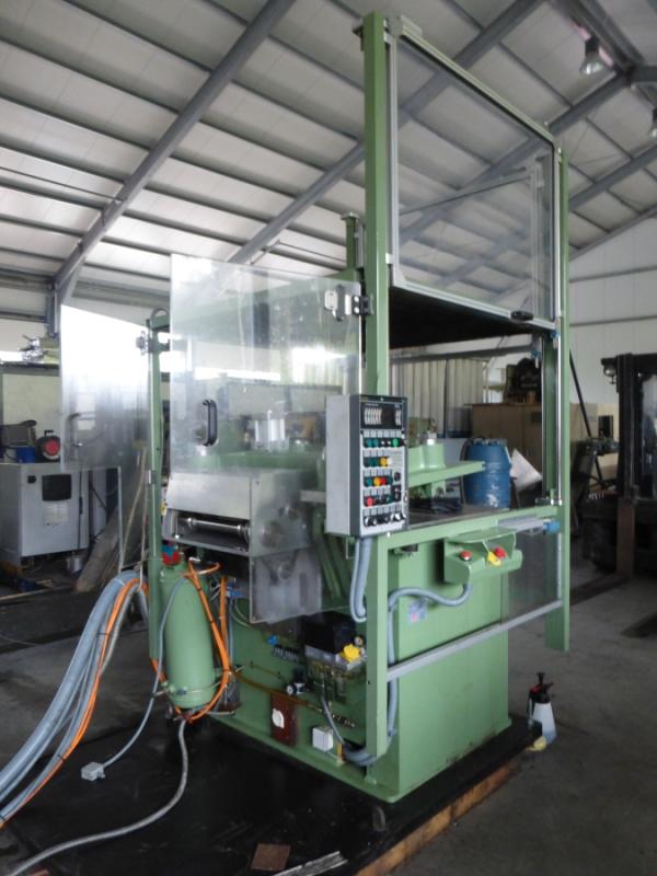 Rahmenstanze - Flachbettstanze mit Vorschub für den Einsatz von Bandmesser Stanzwerkzeugen