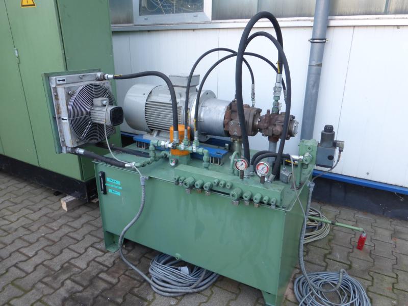 Bandanlage, Abwickelhaspel und Richtmaschine Bandanlage, Abwickelhaspel und Richtmaschine