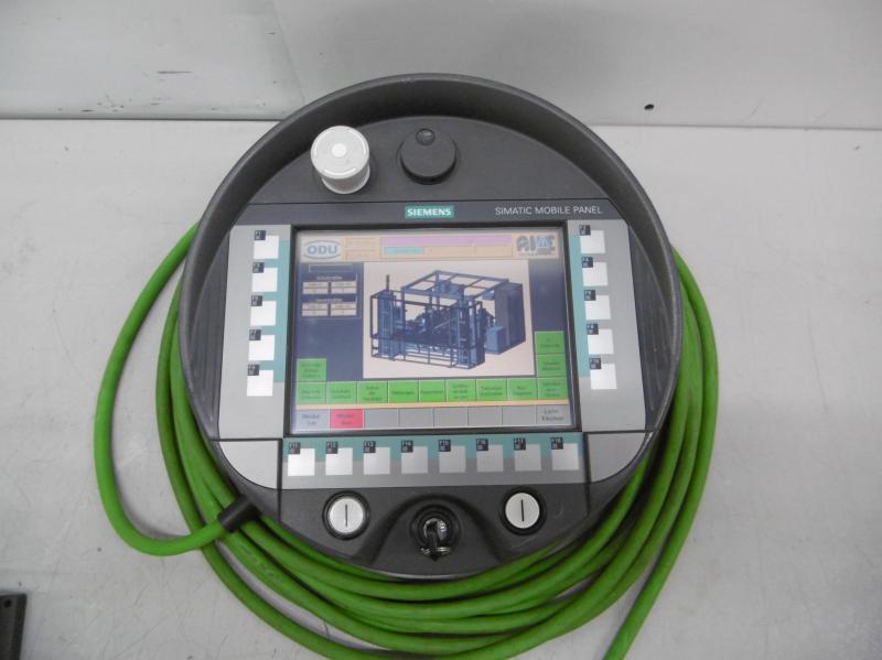 Bediengerät, Bedienpult, Programmierpult, Bedienpanel Teach Pendant, Teachbox, Handkommandostation, Handpult