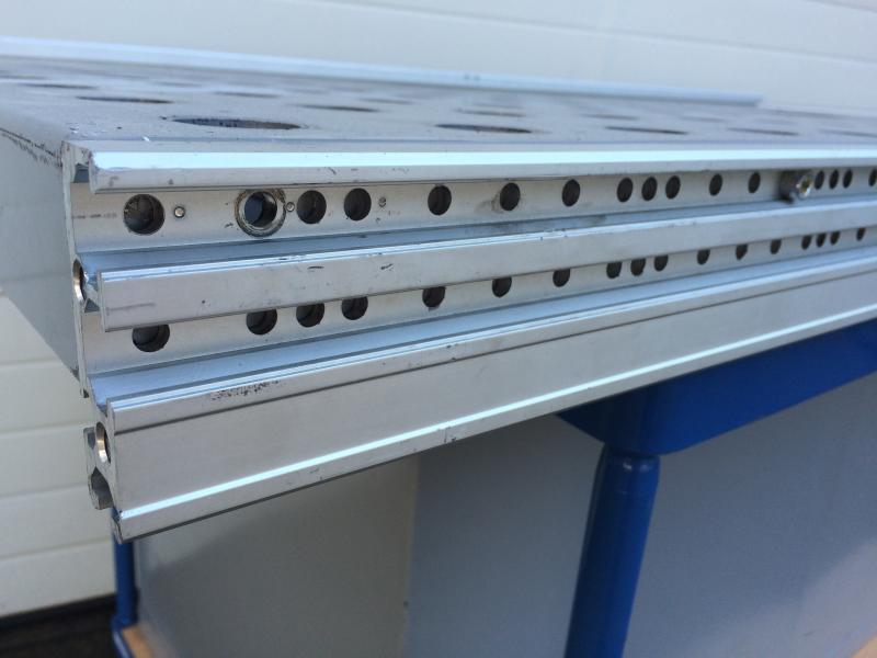 Arbeitstisch, Packtisch, Montagetisch Kugelrollentisch für Rollenbahnbreite 800 mm
