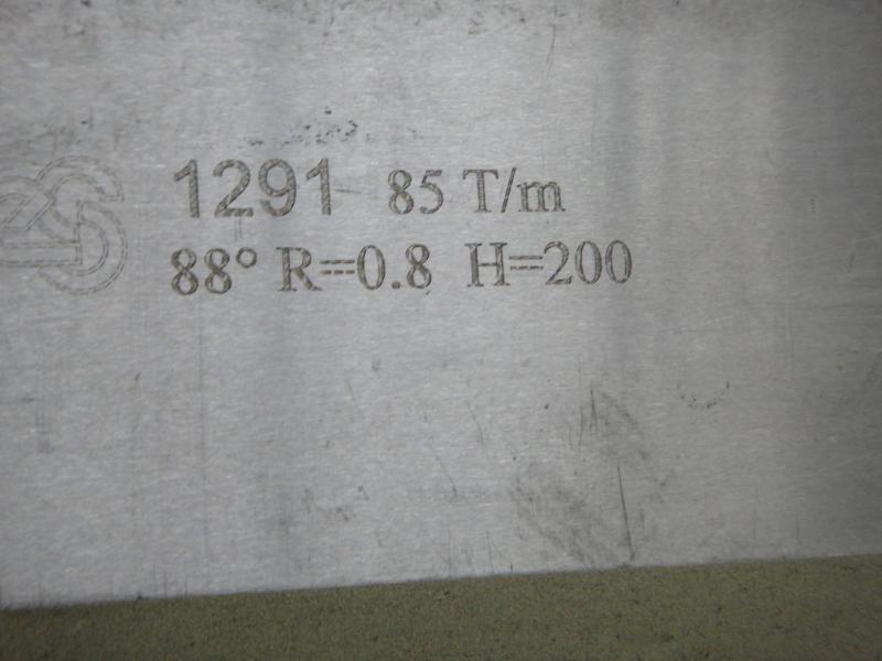 Oberwerkzeug - Abkantwerkzeug für Gesenkbiegemaschine, Abkantpressse