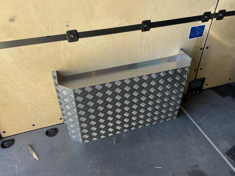 ALU Radkastenverkleidung mit Ablagefach für Transporter, Radkastenschutz