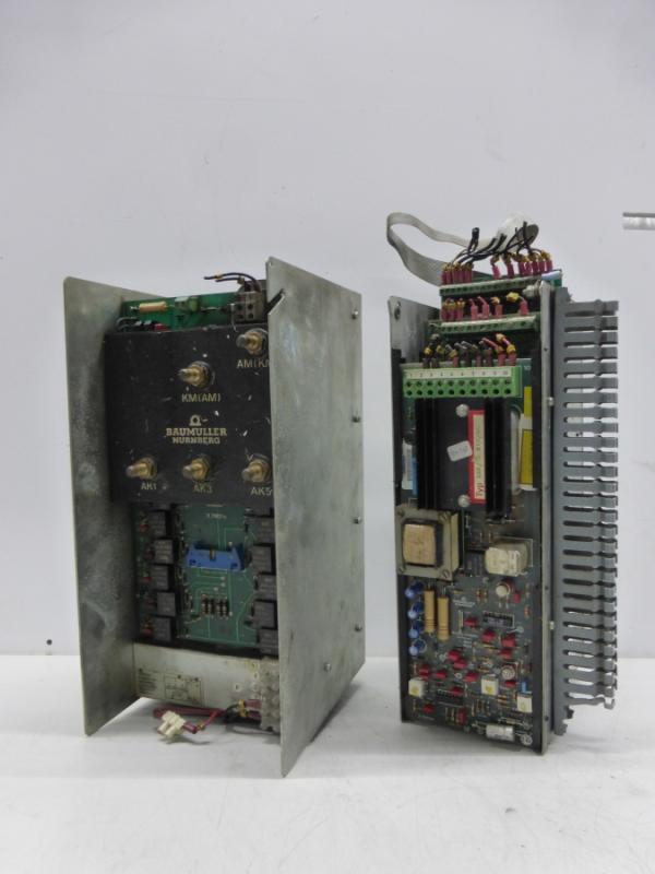 Regelverstärker, Stromrichter, Gleichstrom Antriebsregler, Motorsteuerung aus Drehmaschine