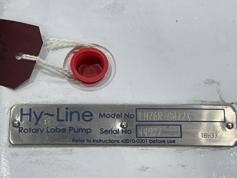 Neue Hy-Line Rotary Lobe Pump, Industriepumpe Hygienische Drehkolbenpumpe Neue Hy-Line Rotary Lobe Pump, Industriepumpe Hygienische Drehkolbenpumpe