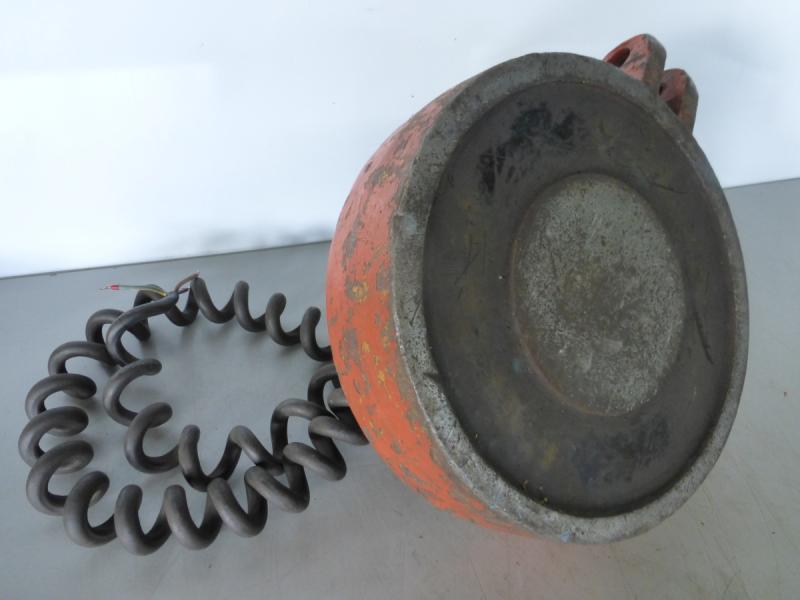 Elektro Rundmagnet, Lasthebemagnet, 1000 kg, Kranmagnet, Hubmagnet, Hebemagnet