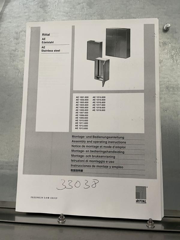 Edelstahl Standardschaltschrank, VA Kompakt-Schaltschrank