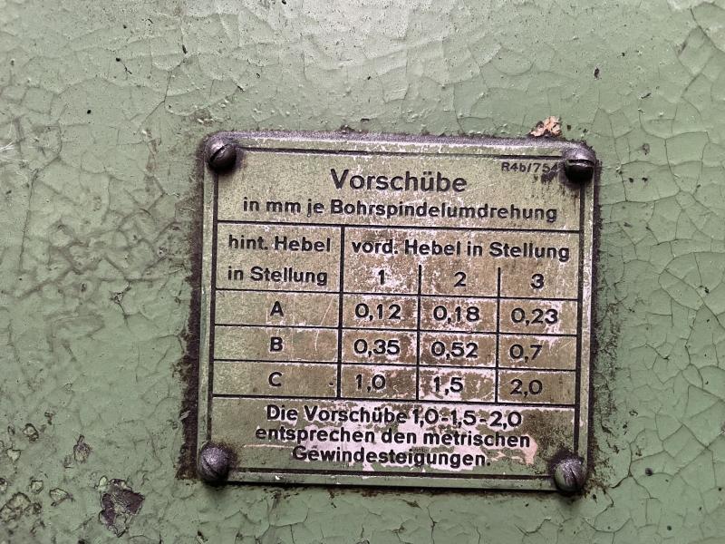Radialbohrmaschine Radialbohrmaschine