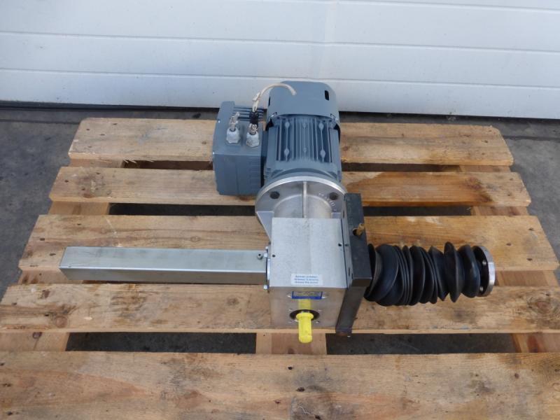 Elektromotor, Getriebemotor mit Schneckenrad Hubgetriebe E-Motor mit Frequenzumrichter