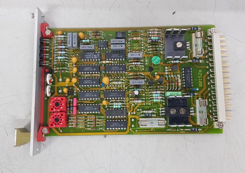 19" Einbaurack mit Einschubkarten und Mutterkarte, Zählerkarte, Filter, Förderstellenplatine