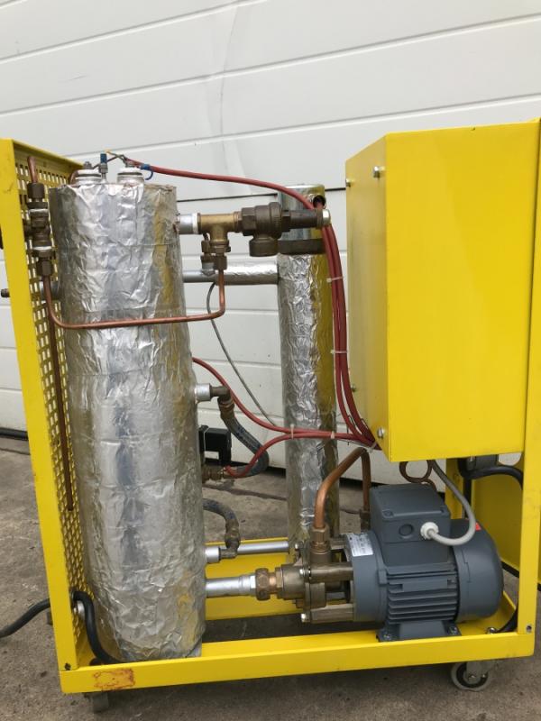 Universal Temperiergerät mit Elektroheizung und Anschlüssen für Fremdkühlung