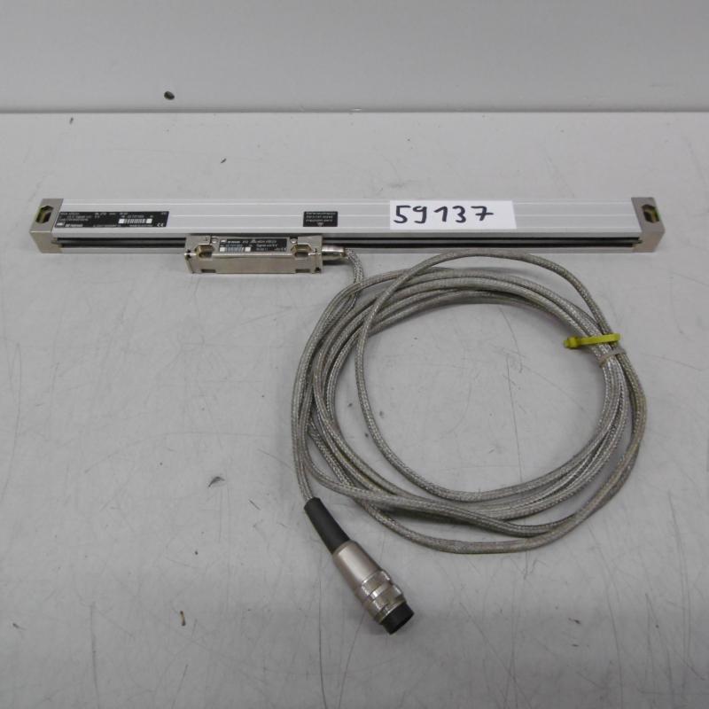 Glasmaßstab, inkrementales Längenmesssystem, Linear Scale, Maßstab mit Glaslineal für Positionsanzeige