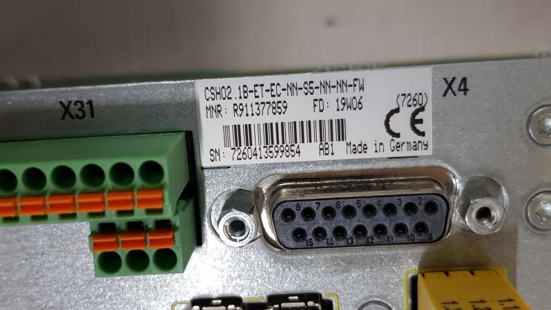 IndraDrive ADVANCED Steuerteile für Antriebsregler HCS02, HCS03, HMS01, HMS02